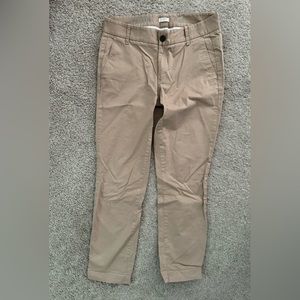J Crew Frankie Size 4 khaki work pant